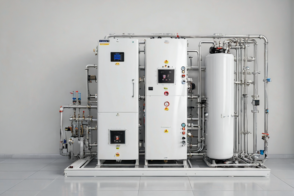 VFD Induction Heating Boiler