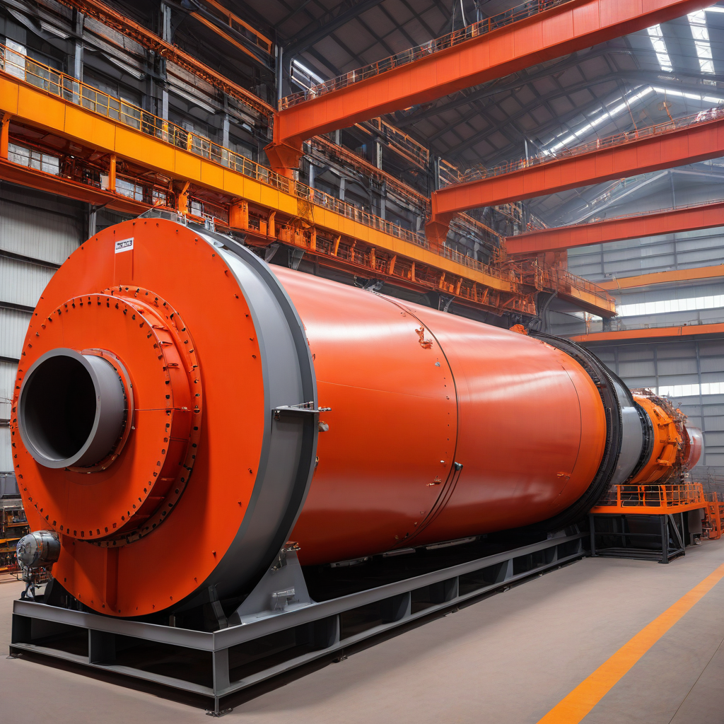Electromagnetic Rotary Kiln 60-1000KW